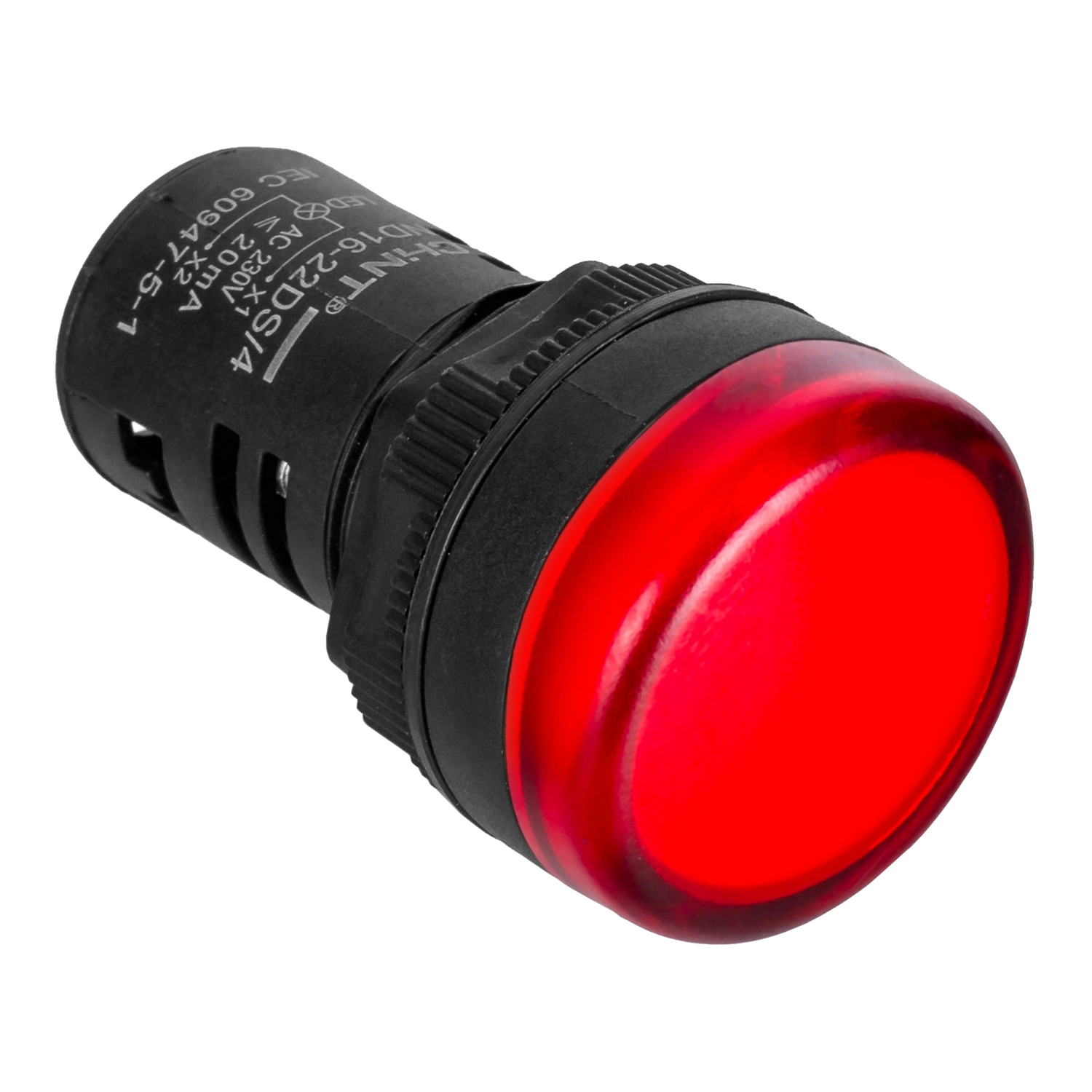 Индикатор световой ND16-22DS/4 красный АС230В CHINT 593012
